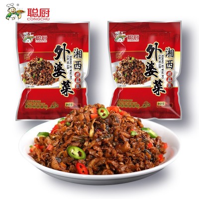 聪厨外婆菜批发 下饭菜湖南湘西萝卜干农家炒饭咸菜批发( 需要炒)