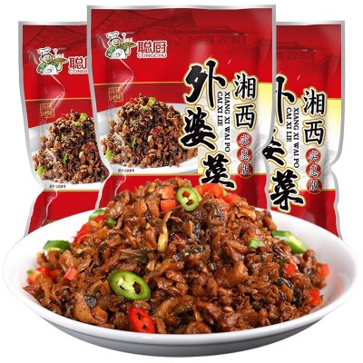 聪厨外婆菜批发 下饭菜湖南湘西萝卜干农家炒饭咸菜批发( 需要炒)图5