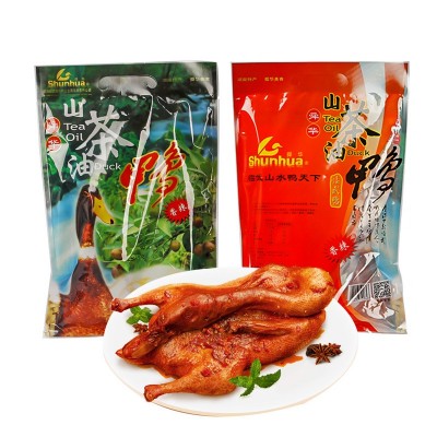 湖南郴州特产批发 舜华临武鸭山 茶油鸭酱板鸭460g 量大优惠图2
