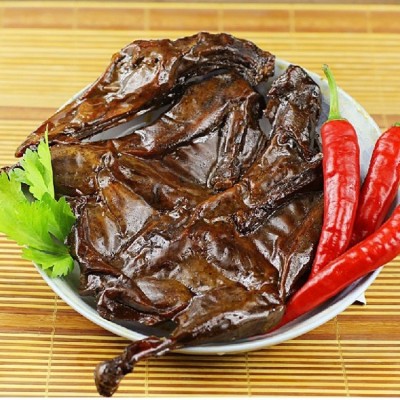 酱板鸭湖南常德特产香辣板鸭整只460g酱鸭猛辣风干手撕烤鸭零食图3