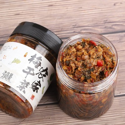 【田野故事】湖南特产香辣农家梅干菜下饭菜拌饭拌面豆豉酱散装