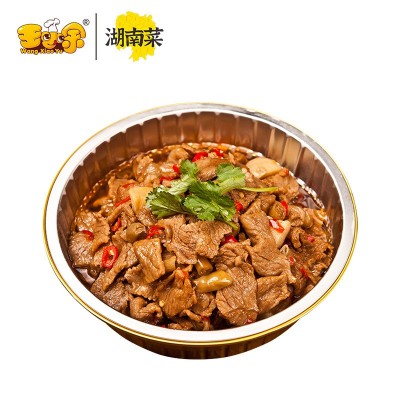 王小余湖南菜小炒黄牛肉快手菜方便速食预制菜家用加热即食成品菜图5