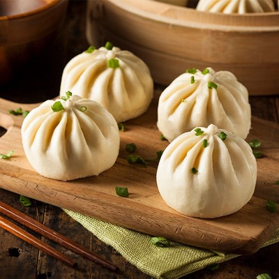 小笼包今三麦包子杭州半成品早餐早点速食速冻批发厂家代发小包子图3