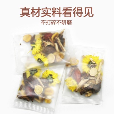 养肺洗肺茶罗汉果枇杷胖大海菊花金银花茶代用茶一件代发图4