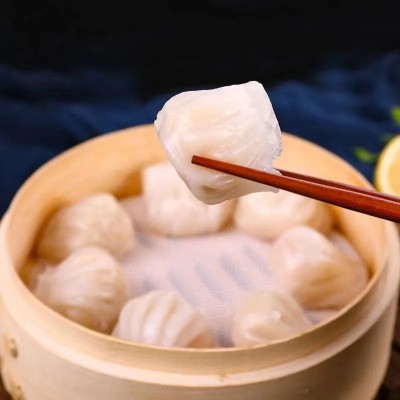 水晶虾饺早餐广式早晚茶点心蒸饺子包子速食方便速冻零食厂家直销
