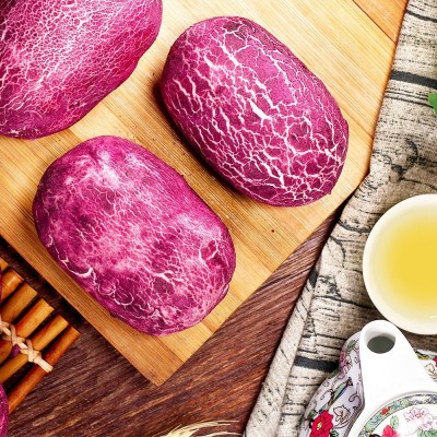 紫薯包点心糕点包子零食面包儿童面点饺子早餐方便速食厂家直销