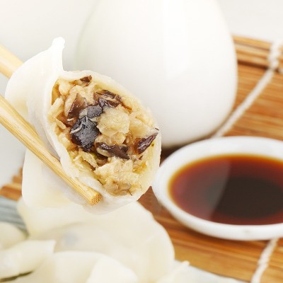 厂家定制批发蔬菜速冻饺子冷冻食品360g袋装速食早餐饺子图2