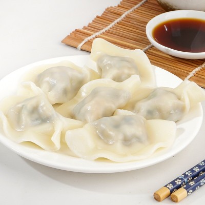 厂家定制批发蔬菜速冻饺子冷冻食品360g袋装速食早餐饺子图4