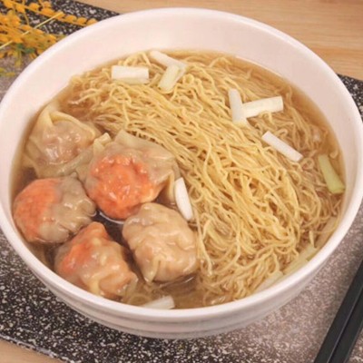 整箱商用50斤全蛋竹升湿面云吞面广东手工面条餐饮店批发水煮冷面图4