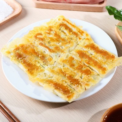 脆皮锅贴荠菜蒲公英槐花食品火锅店农家乐早餐店速冻食品特色早餐图3