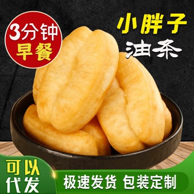 小胖子油条 方便速食半成品早餐 商用麻辣烫速冻批发 小油条无矾图1