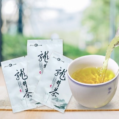 2023山水龙井茶批发杭州一次性茶包龙井茶叶绿茶浓香小袋装龙井茶图3
