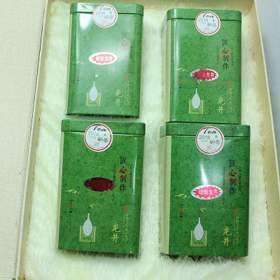2023新茶叶西湖春茶绿茶散装茶叶明前杭州龙井茶直销500g礼盒装图3