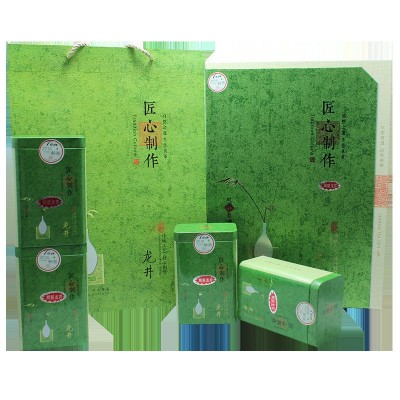 2023新茶叶西湖春茶绿茶散装茶叶明前杭州龙井茶直销500g礼盒装图2