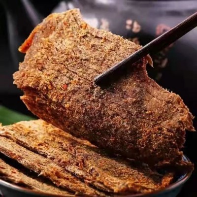 牛肉干 牛肉片内蒙手撕风干五香香辣原切休闲代发厂家直销批发图5