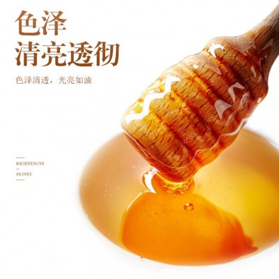 鲍记土蜂蜜500g蜂蜜批发蜂蜜散装批发蜂蜜源头厂家图4