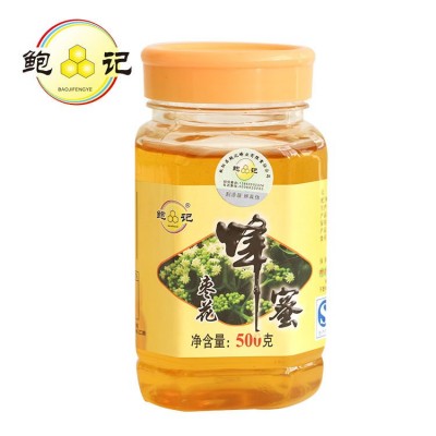 鲍记供应天然蜂蜜枣花蜜500g厂家直销批发招代理散装批发图5