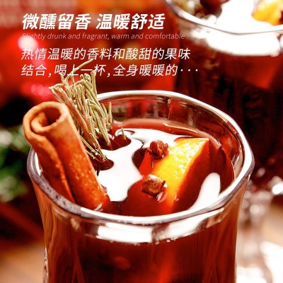 圣诞热红酒香料包 OEM贴牌定制代加工八角肉桂棒迷迭香煮红酒料包图5
