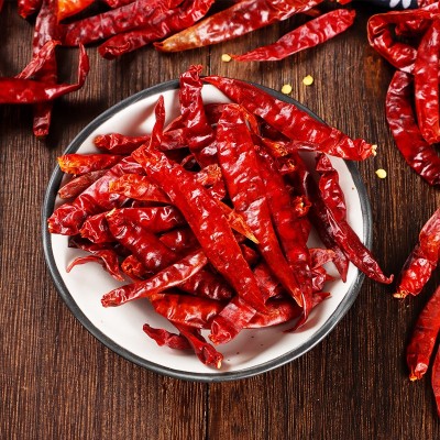 干辣椒印度椒去帽 魔鬼椒1斤装香辣干货炒菜调味厂家批发一件代发图4