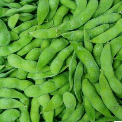 新鲜毛豆荚冷冻带皮毛豆冷冻冻食品毛豆冻蔬菜批发编织袋包装图4