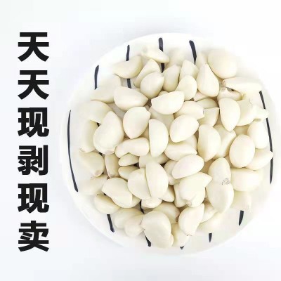 保鲜蒜米产地供应颗大饱满速冻蒜米白皮大蒜去皮保鲜食材现货批发图4