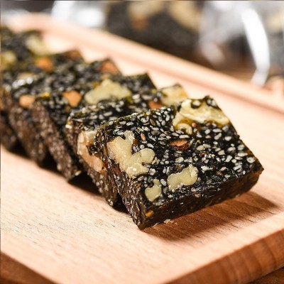 核桃黑芝麻营养糕软糕手工特产红枣枸杞切糕孕妇健康零食小吃图4