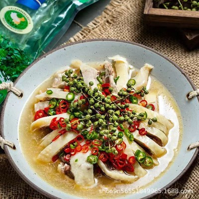 保鲜青花椒 鲜冻真空装椒麻鸡炸麻油川菜常用调味料商用厂家批发图3