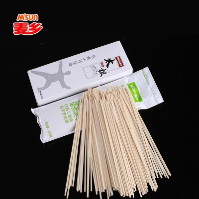 麦乡太极铁棍山药挂面180g*8礼品盒装怀淮山药面蔬菜杂粮细面拌面图4