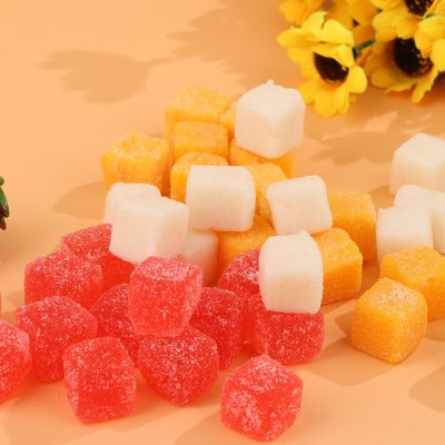 水果软糖 芒果味椰子味软糖儿童休闲零食果糕独立小包装厂家批发图4