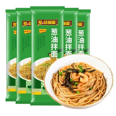 巨香上海葱油拌面130g带料包独立包装非油炸速食袋装一整箱葱油面图4