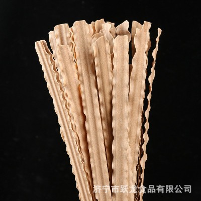 新品苦荞藜麦刀削面0脂精选粗粮波纹宽挂面杂粮苦荞藜麦刀削面图4