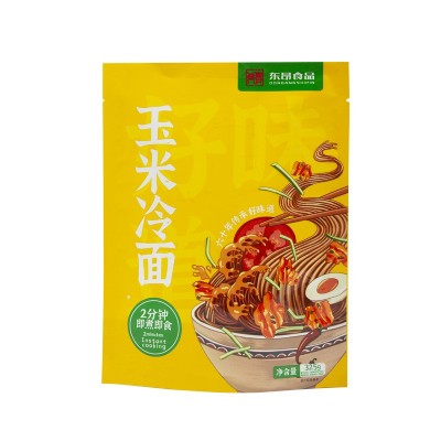 厂家OEM代加工玉米面朝族冷面325g/袋待煮面条东昂食品玉米冷面图5