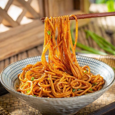 武汉热干面湖北特产碱水面干拌面挂面面条速食调料包171g批发代发图2