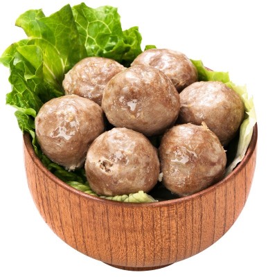纯牛肉丸鲜牛肉丸子潮汕牛筋丸火锅食材关东煮烧烤麻辣烫商用批发图5