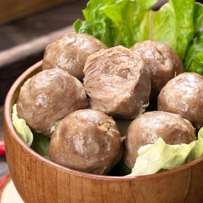 潮汕牛肉丸手打汕头牛筋丸纯牛肉量≥90%火锅丸子关东煮食材批发图3