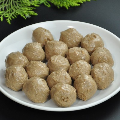 佰腾【牛筋肉丸】厂家直供关东煮食材火锅食品鱼蛋鱼丸商用批发图2