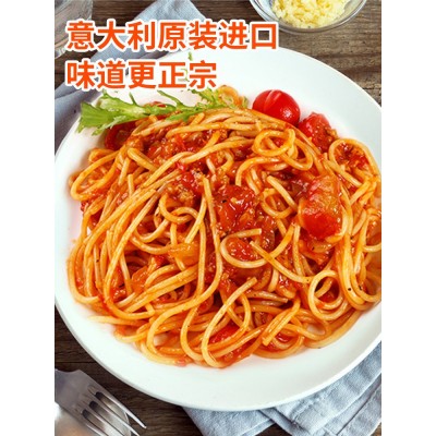 原装进口意文意大利面直条形意面通心粉500g方便速食意粉面条意面图3