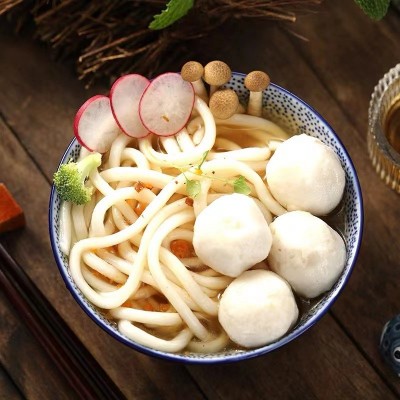潮汕正宗手工手打墨鱼丸子500g火锅麻辣烫关东煮油炸新鲜食材批发图2