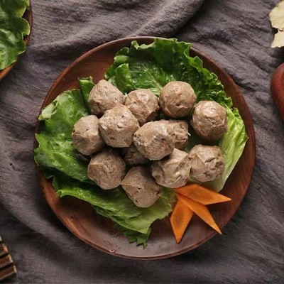 潮汕正宗牛肉丸牛筋丸关东煮火锅食材超市麻辣烫烧烤源头厂家批发图3