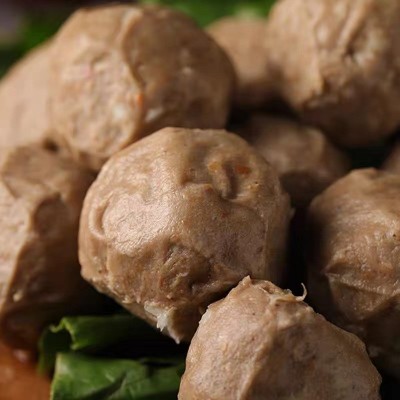 潮汕正宗牛肉丸牛筋丸关东煮火锅食材超市麻辣烫烧烤源头厂家批发图4