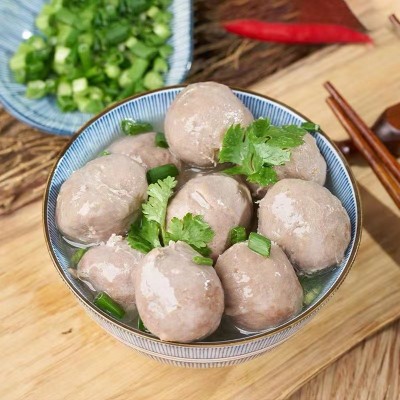 源头厂家潮汕正宗牛肉丸牛筋丸关东煮火锅食材超市麻辣烫烧烤批发图3