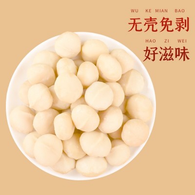厂家直销云南德宏夏威夷果仁500g无壳免剥坚果干货零食夏威夷果仁图2