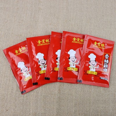 四川宏林蘸碟5g*100袋香辣干碟火锅冒菜串串蘸料烧烤调味料辣椒面图3