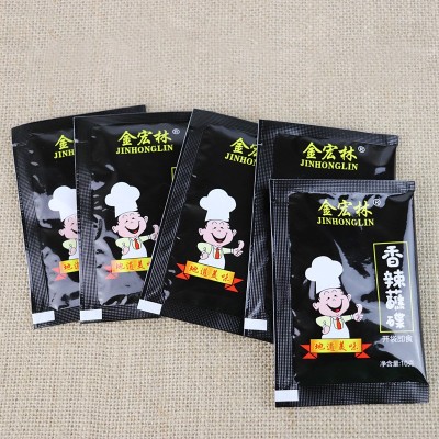 四川宏林蘸碟10g*50袋香辣干碟火锅冒菜串串蘸料烧烤调味料辣椒面图3