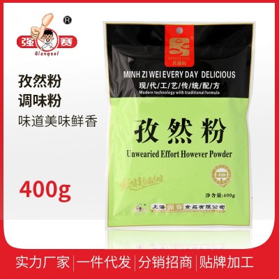 孜然粉商用烧烤调味撒粉 香辛料调味品 铁板烧油炸撒料孜然粉400g图3