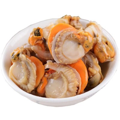 新品冻煮虾夷扇贝肉250g/包整件20包（顺丰配送）火锅烧烤食材图5