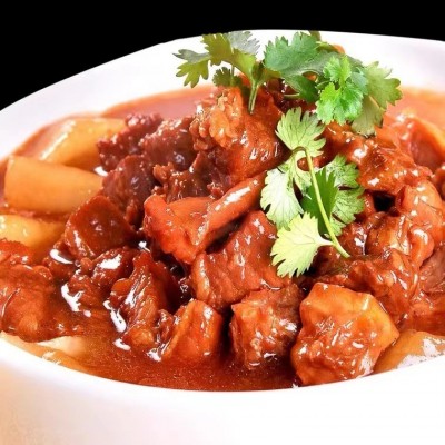 大同家乐美飘香牛腩广味牛腩熟牛腩粉面饭食材半成品整箱商用10KG