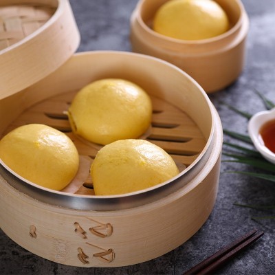 稻香甘荀流沙包 广式点心批发 火车站快餐航空餐食候机楼早餐供应图4