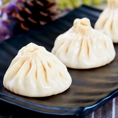 加藤利小笼包 广式鲜肉冷冻汤包 粥铺外卖早点半成品水煎包速食图1