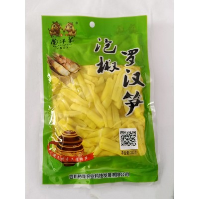 泡椒竹笋麻辣竹笋开袋即食休闲零食山野竹笋野生罗汉笋KTV零图2